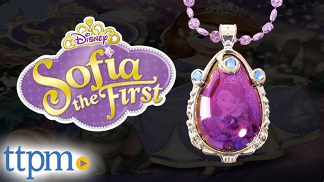 Celebrate the princess within with the Sofia the First amulet figurine